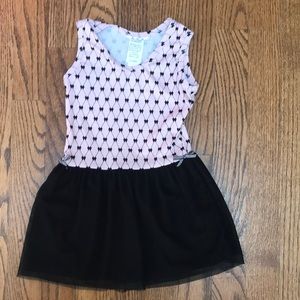 NWT Black and pink dresses 12m & 24m bundle